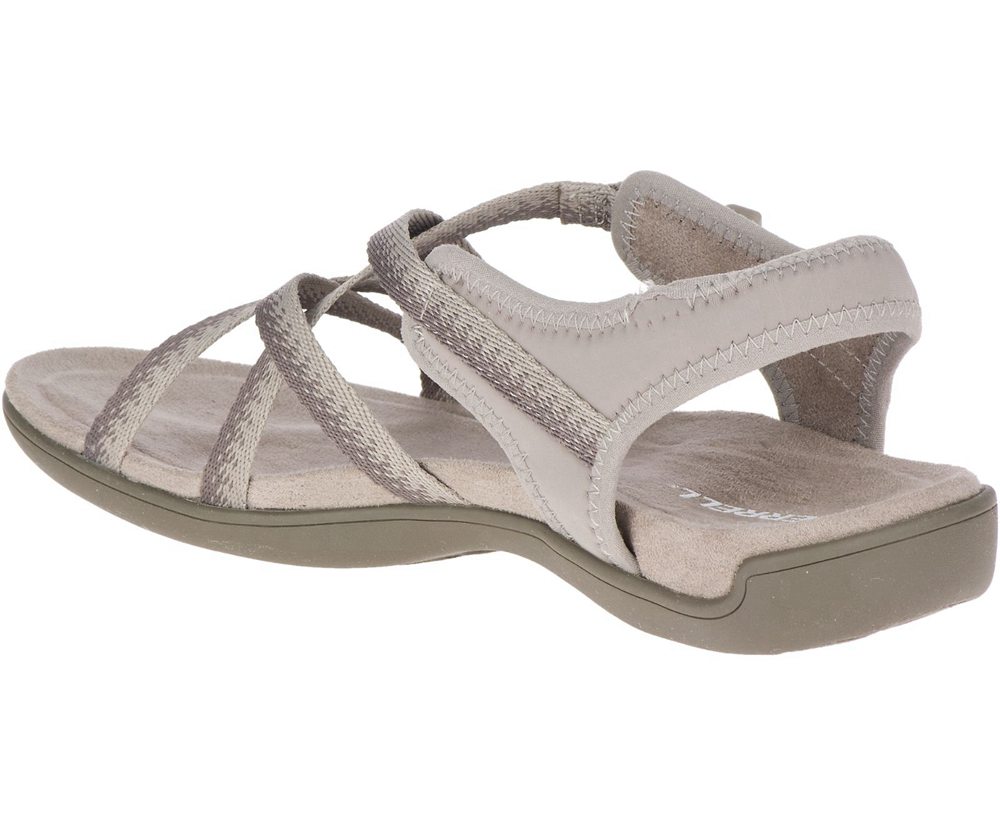 Merrell Sandals Grey - District Muri Lattice - Womens 73XWPIFGQ